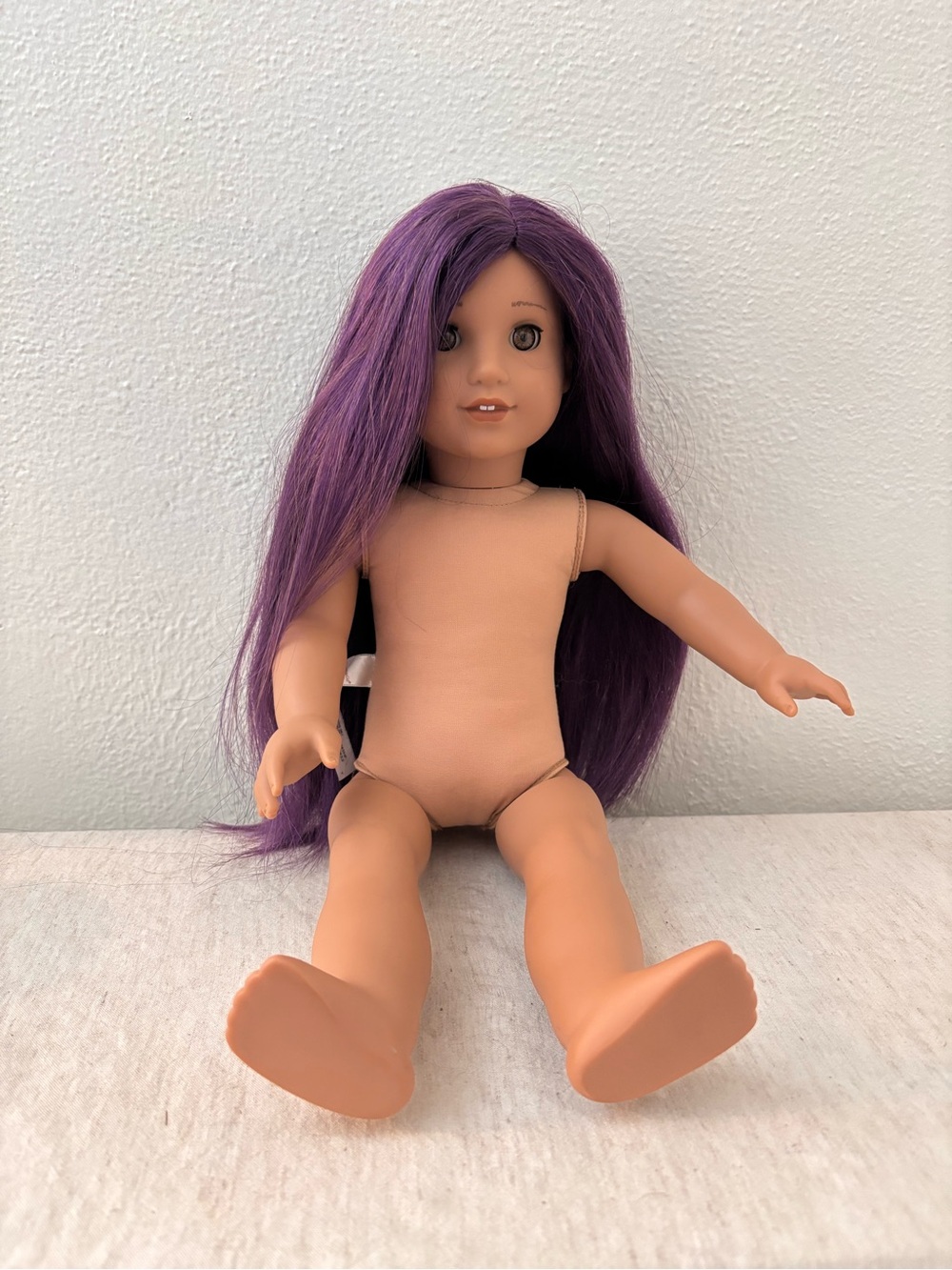 American Girl Truly Me #86 Doll Purple Hair Brown Eyes Retired Rare Josefina